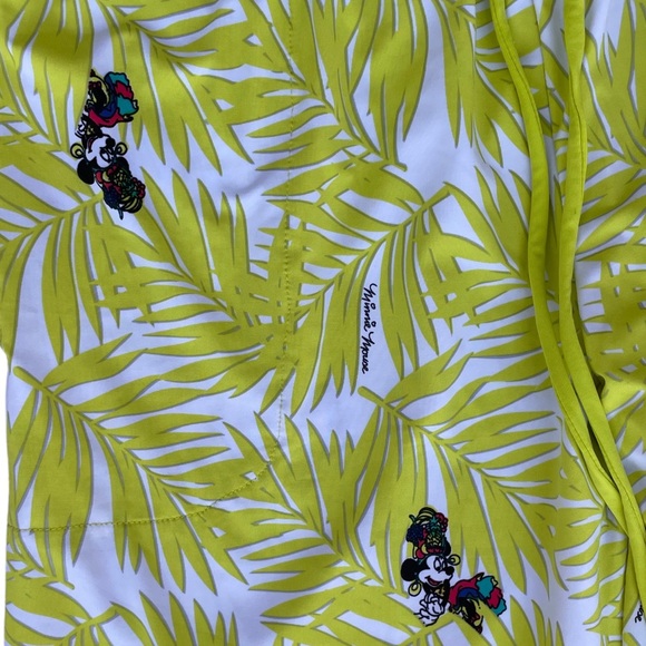 Disney Minnie Mouse Tropical Pajama Lounge Pants Small - Picture 3 of 4